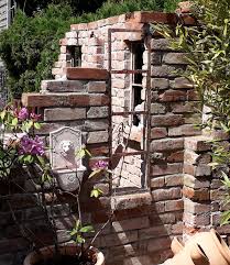 Ruinenmauer Garten Deko Gartenmauern Steinmauer Garten
