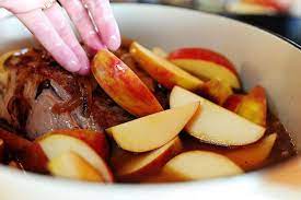 Try adding other root vegetables, such as butternut squash and turnip, to the mix. Pork Roast With Apples And Onions Pork Roast Recipes Pork Roast With Apples Pork Roast Recipe Pioneer Woman