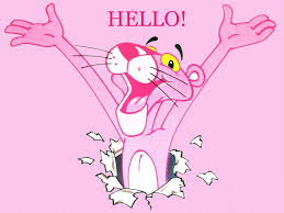 The great collection of the pink panther wallpaper for desktop, laptop and mobiles. Pink Panther Sagt Hallo Rosa Panther Tapete 800x600 Wallpapertip