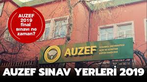2019 auzef sınav giriş belgesi. Auzef 2019 Bahar Final Sinavlari Ne Zaman Yapilacak
