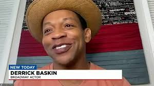 Broadway actor Derrick Baskin speaks
