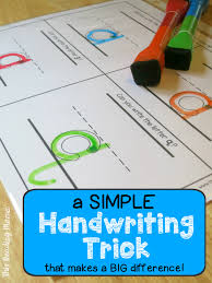 A Simple Handwriting Trick Free Printable