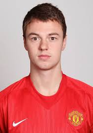 Jonny Evans of Manchester United poses during the club's annual...