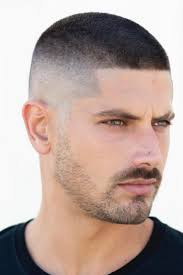 Short haircut for curly hair. Fade Buzzcut Very Short Hair Men Mens Hairstyles Short Mens Hairstyles