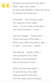 We Grow Accustomed To The Dark Emily Dickinson S Stunning Ode To Resilience Animated Emily Dickinson Quotes To Live By The Darkest