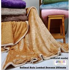 Selimut bulu tebal super lembut uk 160*200: Jual Selimut Bulu Domba 180x200 Ultimate Terbaru Lazada Co Id