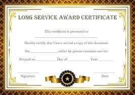Service award template free barca fontanacountryinn com. Customer Service Certificate Template Torku