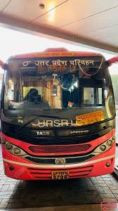Check out all upsrtc bus routes, fare schedule, timetable, arrival & departure details. Uttar Pradesh State Road Transport Corporation Upsrtc Sanitised Bus Booking 28 Upto 10 Off Uttar Pradesh State Road Transport Corporation Upsrtc Bus Timings