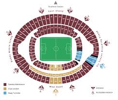 36 Hand Picked West Ham Stadium Seating Chart