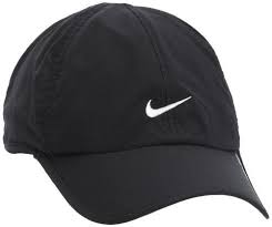 Black And White Nike Hat Womens Amazon Com Womens Nike Featherlite 2 0 Adjustable Hat White Black 613968 100 Sports Outdoors Running Cap Nike Women Fashion