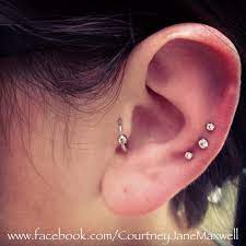 Pin By Courtneyjane Maxwell On My Piercing Portfolio Simple Stud Earrings Tiny Stud Earrings Heart Diamond Earrings