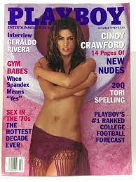 Playboy October 1998 - VERY GOOD Condition! RARE! Cindy Crawford Nude! |  eBay