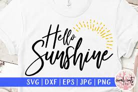 Daylight, sunny, sunshine svg vector icon. Hello Sunshine Graphic By Coralcutssvg Creative Fabrica