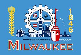 The flag was given to the milwaukee police department to be carried in parades, and quickly fell into disuse. Flag Of Milwaukee Wikipedia