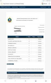 Picture This Is How Zimsec Results Appear On Their Online Portal Techzim
