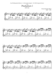 Klaviertastatur zum ausdrucken pdf : File Bach Well Tempered Clavier Book 1 01 Prelude No 1 In C Major Bwv 846 Pdf Wikimedia Commons