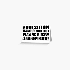 Fun rugby phrases / creative rugby team names for club jerseys custom ink : Funny Rugby Greeting Cards Redbubble
