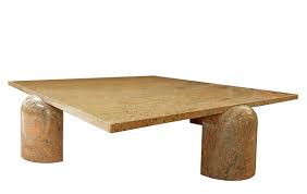 Vintage wooden coffee table granite top slab upcycle project. Square Coffee Table In Brown Red Granite Via Antica Recent Added Items European Antiques Decorative