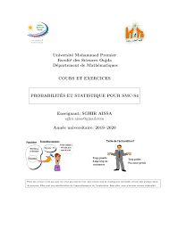 Les probabilités dans un cours de maths en 1ère s où nous étudierons la loi des grands nombres et la loi de probabilités. Pdf Cours 1 De Probabilites Et Statistique Smc S4 2019 2020