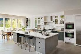 Smallbone Kitchen Like The 2 Different Colours Smallbone Kitchens Kitchen Extension Layout Kitchen Layout