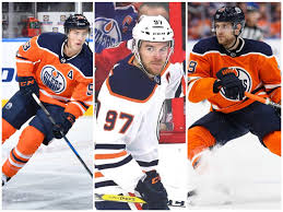 Watch as connor mcdavid reaches 100 points with an assist on a leon draisaitl goal. Mcdavid Draisaitl Nugent Hopkins Beer League Heroes