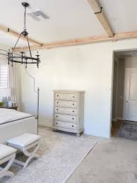 Shortly after last week's post, my dad came by and we were able to finish 15 diy kitchen decor projects done with reclaimed wood. Easy Faux Ceiling Beams