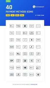 Download Payment Methods Icon Pack Available In Svg Png Icon Fonts Icon Pack Icon Payment
