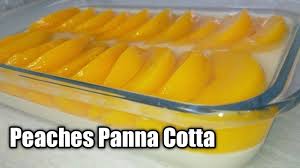 Peaches Panna Cotta By Mhelchoice Madiskarteng Nanay Youtube Panna Cotta Peach Fruit Desserts