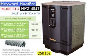 I have this hayward heat pump with the chiller. Reviews Best Pool Heat Pump For The Money Buying Guide