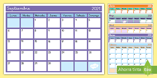 The year 2024 is a leap year, with 366 days in total. Free Calendario Para El Profesor Y O El Hogar 2021