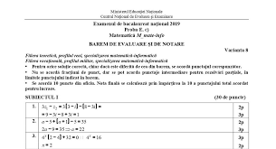 Maybe you would like to learn more about one of these? Barem MatematicÄƒ Bac 2019 Rezolvarea Subiectelor