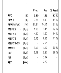 Image result for Pulmonary Function Test