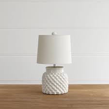 A huge range of table lamps and desk lamps, perfect for adding a needed focus of light be it added ambient lighting, snuggle up with a good book or helping. Shop Rati Table Lamp Inspired By Our Popular Rati Vase This Boldly Patterned Lamp Translates Afric Small White Table Lamp White Small Table Small Table Lamp