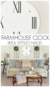 Coffee tables are not only a necessity, it's a big deal in our home. Farmhouse Clock Made From Ikea Vittsjo Diy Beautify Creating Beauty At Home