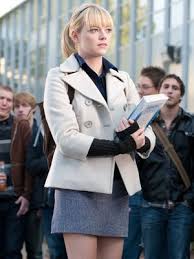 Share the best gifs now >>>. Schoolgirl Style Steal Emma Stone S Spider Man Look Emma Stone Emma Stone Style Gwen Stacy