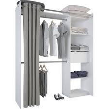 Kit Dressing Blanc New Star H 203 X L 122 8 177 2 X P 50 Cm Dressing Blanc Rangement Dressing Idee Dressing