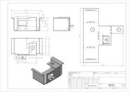 Solidworks Free Complex Models And Drawings Sheet Metal Drawing Solidworks Metal Sheet Design