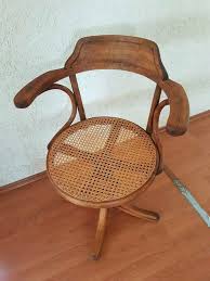 Antiker Drehstuhl Bugholz Thonet In Hessen Russelsheim Drehstuhl Stuhle Holz