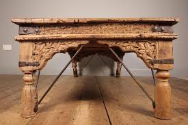Antique design black marble inlaid coffee table top. Large 19th C Indian Coffee Table Antiques Atlas