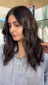 Warning: may cause sudden urge to go brunette 🤎🔥, Transformed all using  the best of the best @aveda color and hair care #fyp #hairreel  #hairtransformation #avedahair #luxsalonnr #avedaohiosalon