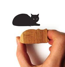 Tampon Chat Sphinx Caoutchouc Avec Traitees En Bois Par Jolyonyates Cat Stamp Handmade Stamps Diy Stamp