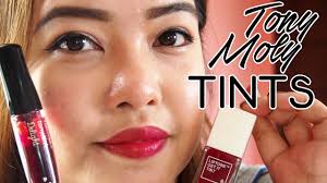 Aside from this clear variant (strawberry), tony moly delight magic lip tint also comes in different shades. Tony Moly Delight Tony Tint Liptone Get It Tint Comparison Review Anna Luisa Youtube