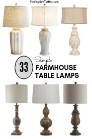33 Simple Farmhouse Table Lamps Finding Sea Turtles In 2020 Farmhouse Table Lamps Unique Table Lamps Vintage Table Lamp