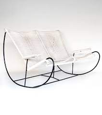 Acapulco Outdoor Double Rocker Muebles De Mimbre Sillas De Metal Silla Acapulco