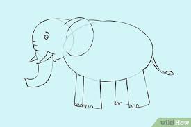 Akan berbeda ketika gambar yang kita sisipkan berasal dari internet. Cara Menggambar Hewan Gajah