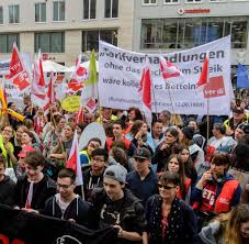 Every strike requires an authorising strike ballot in the trade union.: Tarifstreit Streik Im Offentlichen Dienst Legt Bayern Lahm Welt