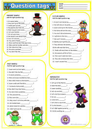 Question Tags Worksheet Free Esl Printable Worksheets Made By Teachers This Or That Questions Learn English Learn English Words