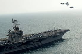 Afbeeldingsresultaat voor uss abraham lincoln ready to attack iran