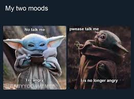 Pin By Allie Brewer On Baby Yoda Funny Star Wars Memes Yoda Funny Yoda Meme