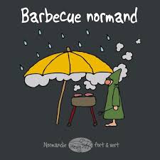 Barbecue T Shirt Homme Dessin Humour Humour Normandie